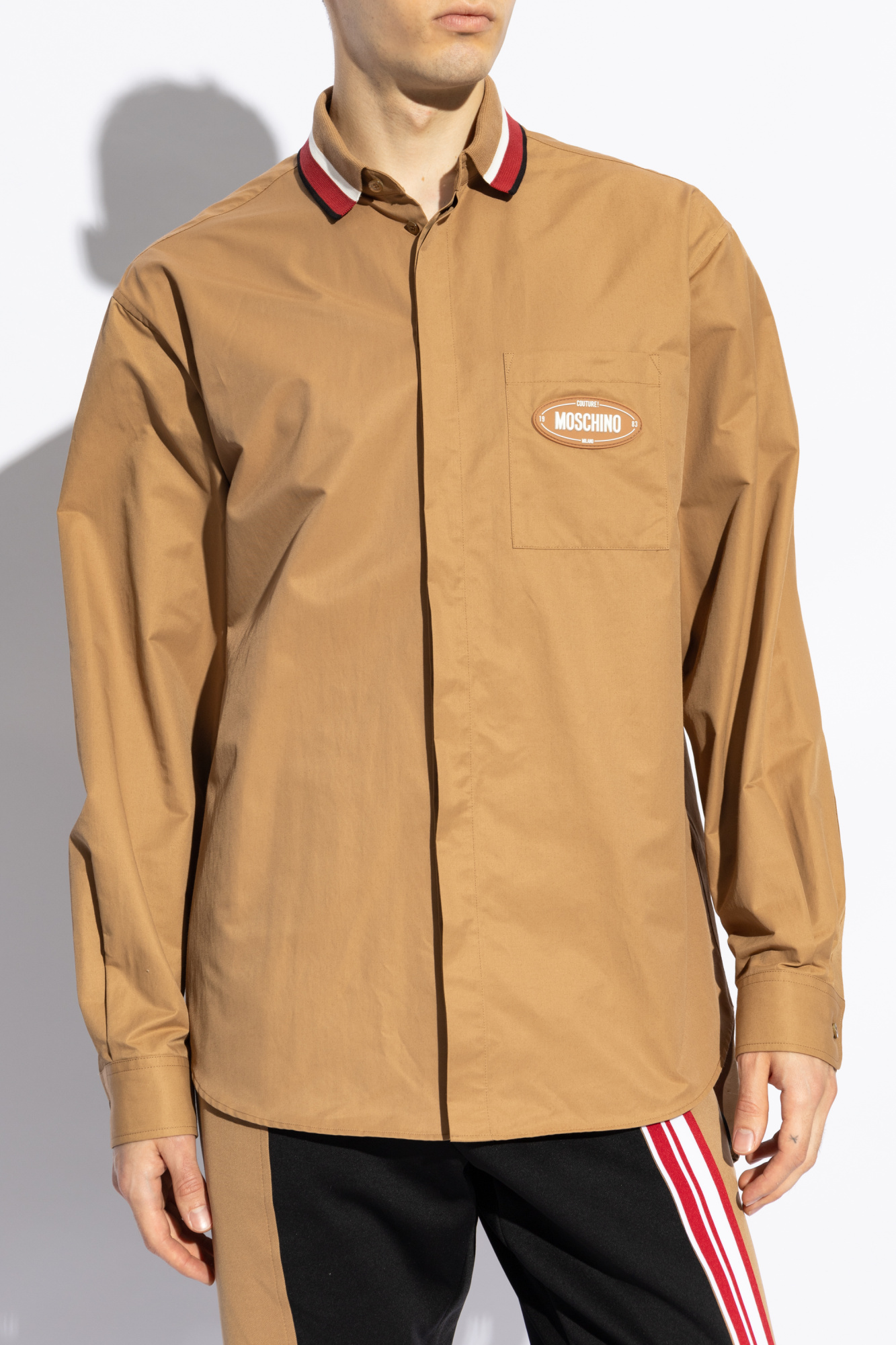 Moschino Shirt with logo | Men's Clothing | Vitkac